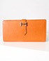 Hermes Long Bearn Wallet, front view